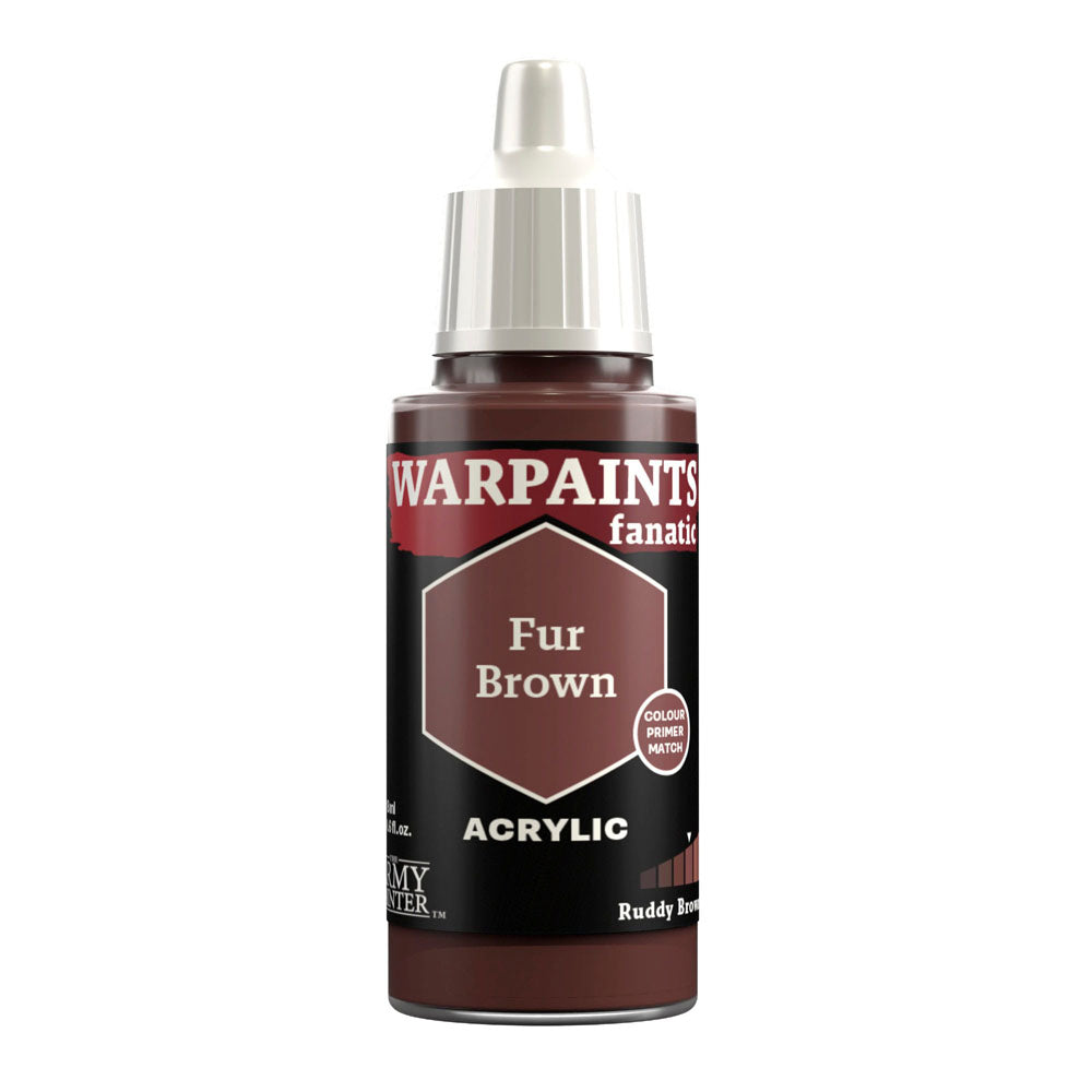 The Army Painter Warpaints Fanatic: Fur Brown 18ml Acrylic Paint WP3112P
