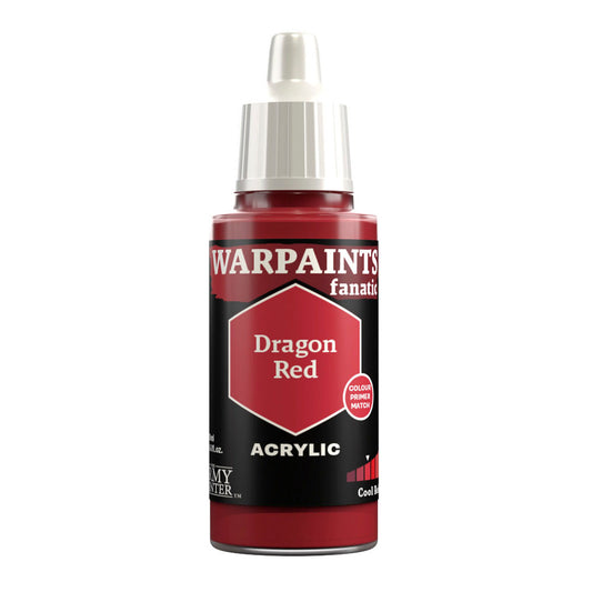 The Army Painter Warpaints Fanatic: Dragon Red 18ml Acrylic Paint WP3117P