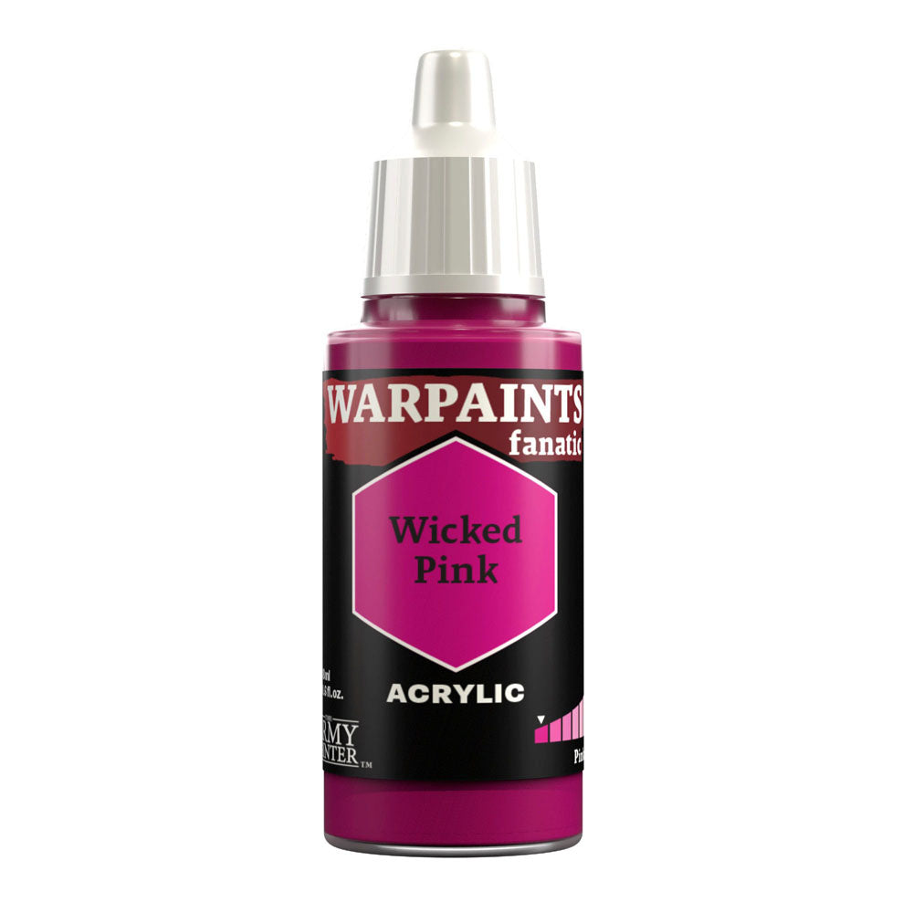 The Army Painter Warpaints Fanatic: Wicked Pink 18ml Acrylic Paint WP3121P