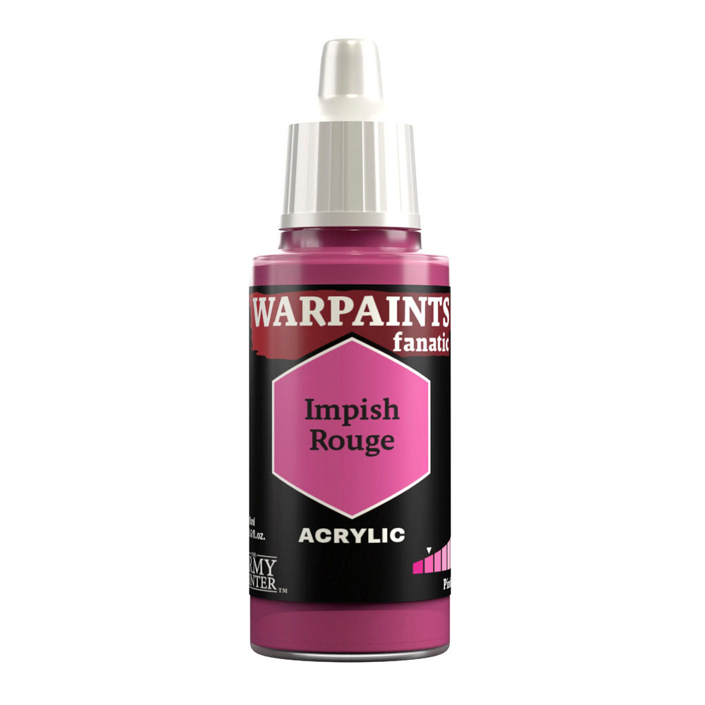 The Army Painter Warpaints Fanatic: Impish Rouge 18ml Acrylic Paint WP3122P