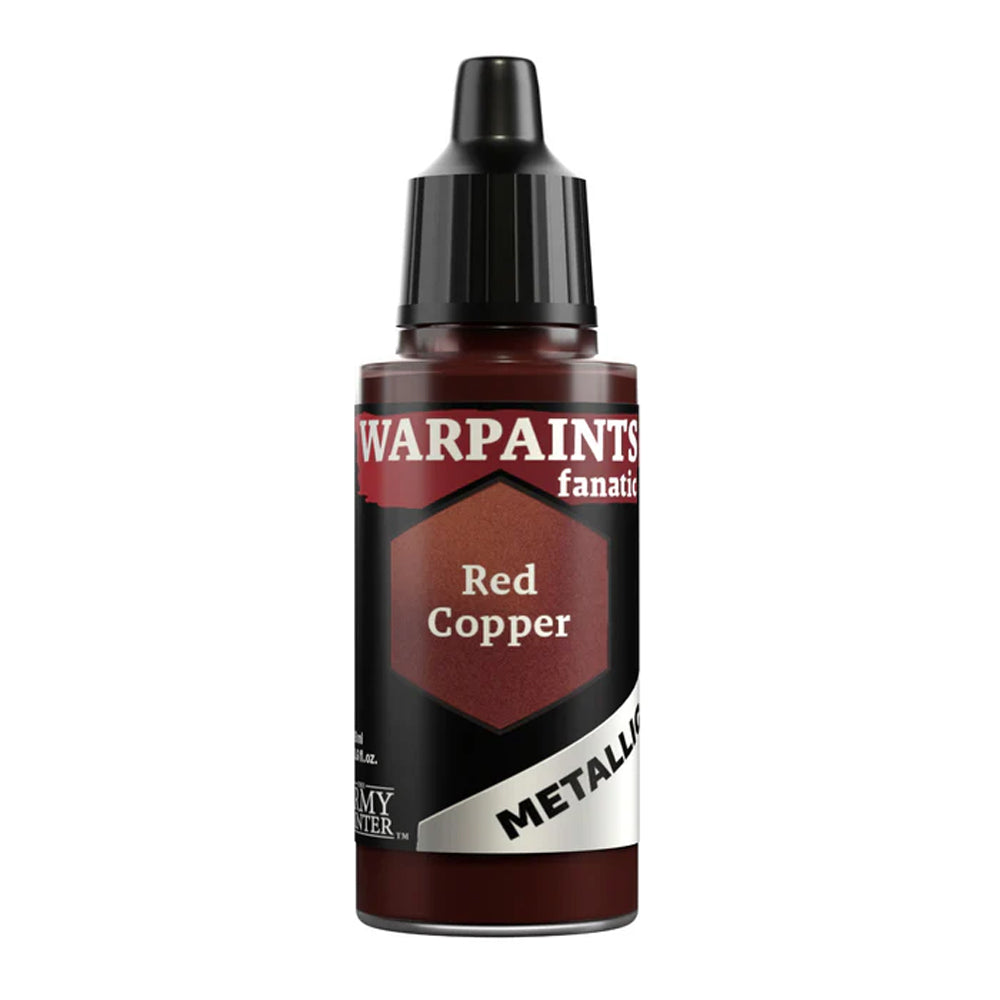 The Army Painter Warpaints Fanatic Metallic: Red Copper 18ml Acrylic WP3182P