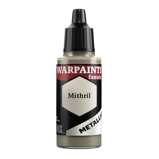 The Army Painter Warpaints Fanatic Metallic: Mithril 18ml Acrylic Paint WP3190P