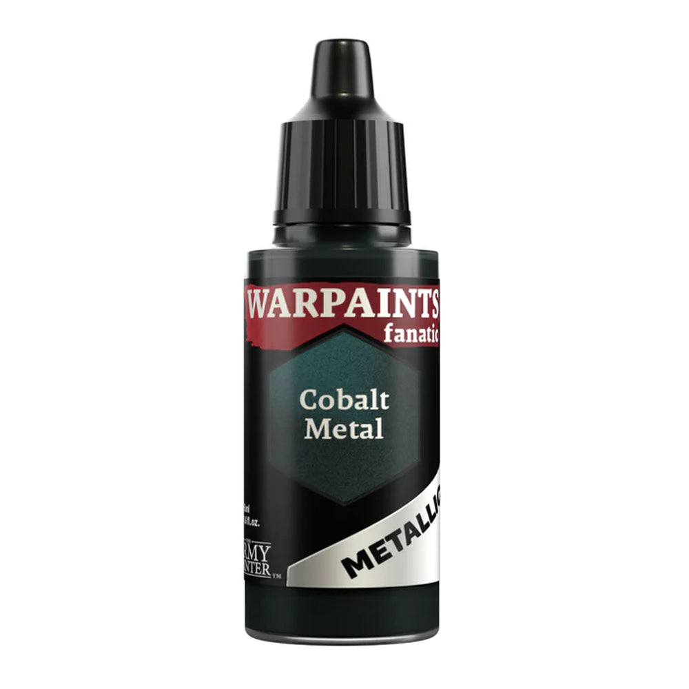 The Army Painter Warpaints Fanatic Metallic: Cobalt Metal 18ml Acrylic WP3194P