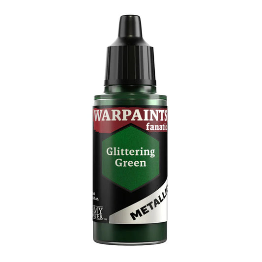 The Army Painter Warpaints Fanatic Metallic: Glittering Green 18ml WP3197P