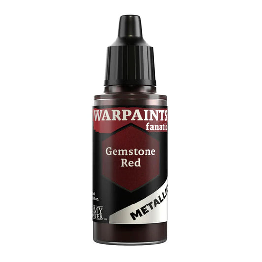 The Army Painter Warpaints Fanatic Metallic: Gemstone Red 18ml Acrylic WP3198P