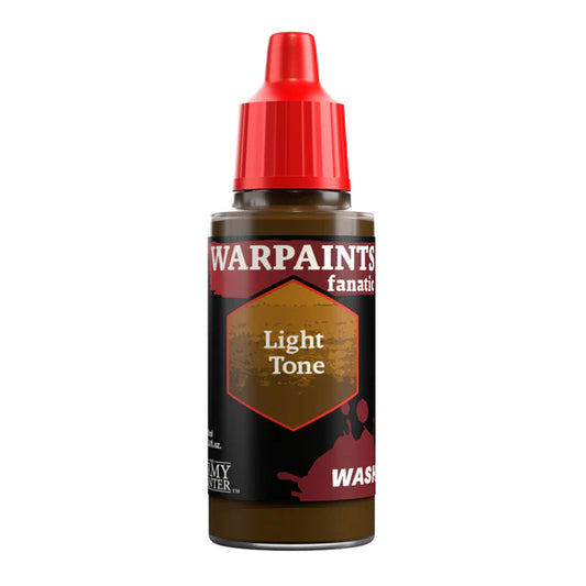 The Army Painter Warpaints Fanatic Wash: Light Tone 18ml Acrylic Paint WP3202P