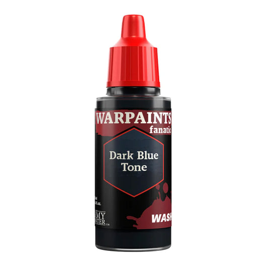 The Army Painter Warpaints Fanatic Wash: Dark Blue Tone 18ml Acrylic WP3211P