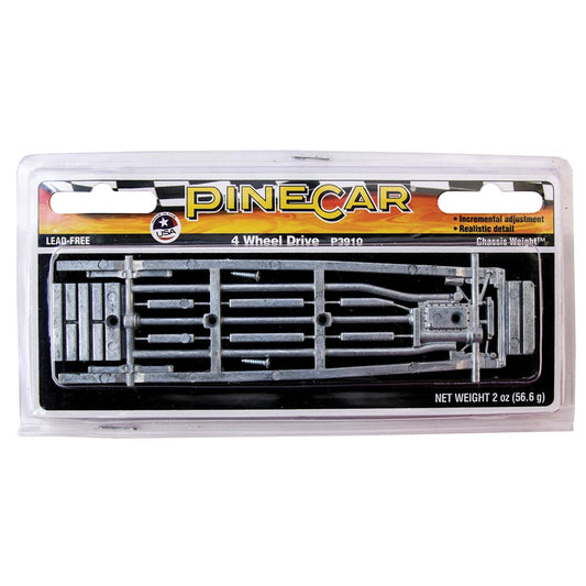 Pinecar 4 Wheel Drive Chassis Weight WP3910
