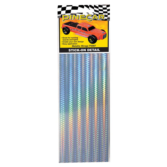Pinecar Metallic Mirage Stick-on Detail WP3987