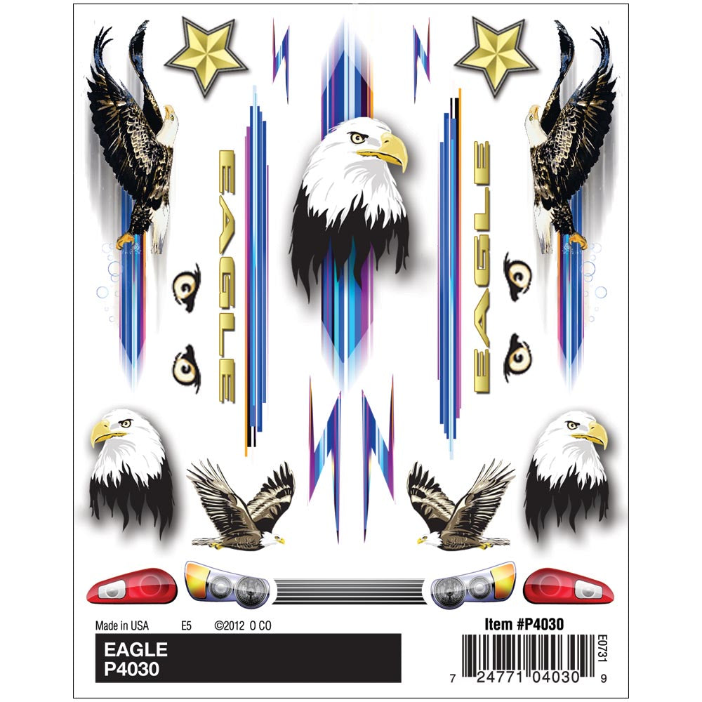 Pinecar Eagle Dry Transfer WP4030