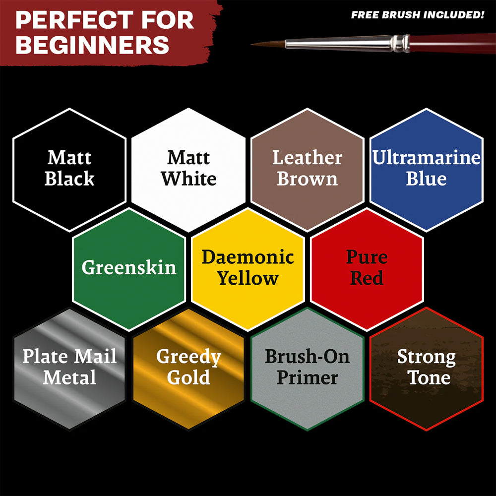 The Army Painter Warpaints Fanatic Starter Set WP8066