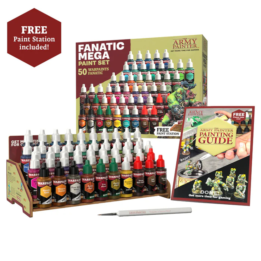 The Army Painter Warpaints Fanatic: Mega Set (50 x 18ml Acrylic Paint)