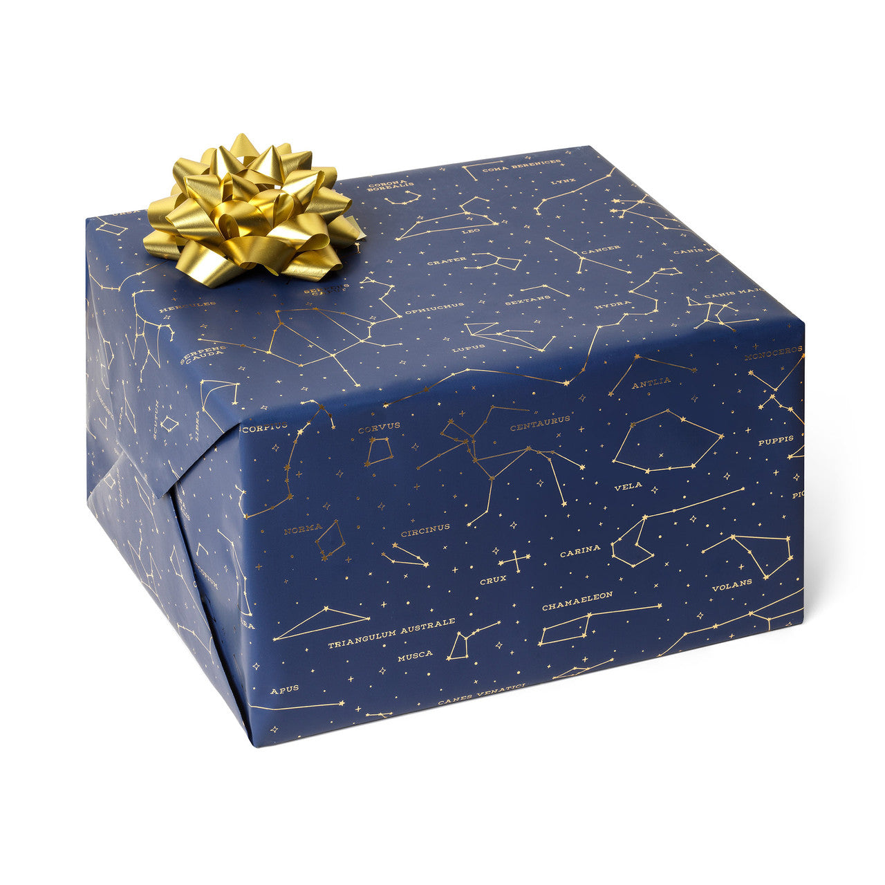Legami Stars Wrapping Paper – Night Sky Design