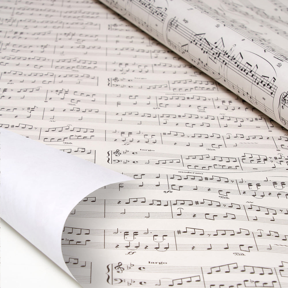 Legami Musical Notes Wrapping Paper – Music Theme