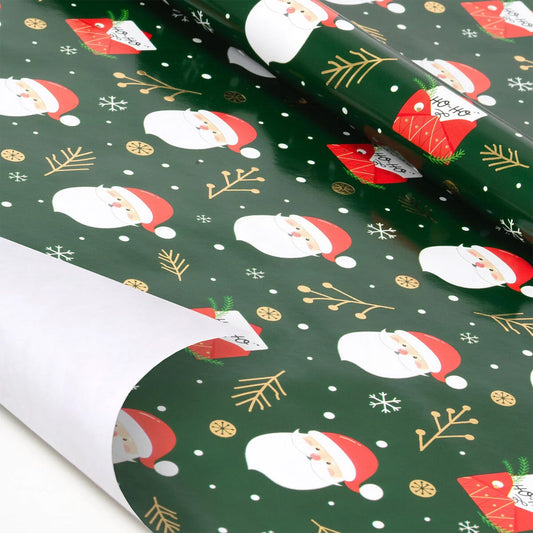 Legami Christmas Wrapping Paper 2m Roll - Santa Claus