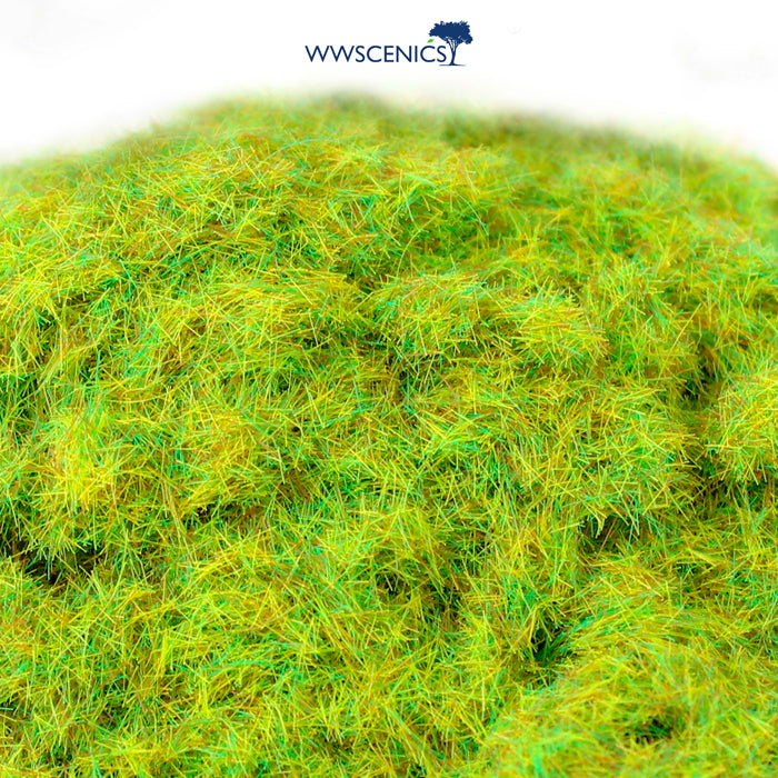 WWScenics 2mm Spring Static Grass - 500ml Canister Model Rail Scenics G2-008