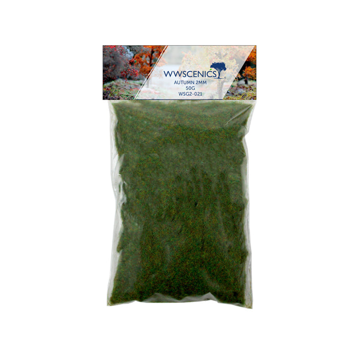 WWScenics Refill 500ml 2mm Autumn 50g Model Rail Scenics G2-021