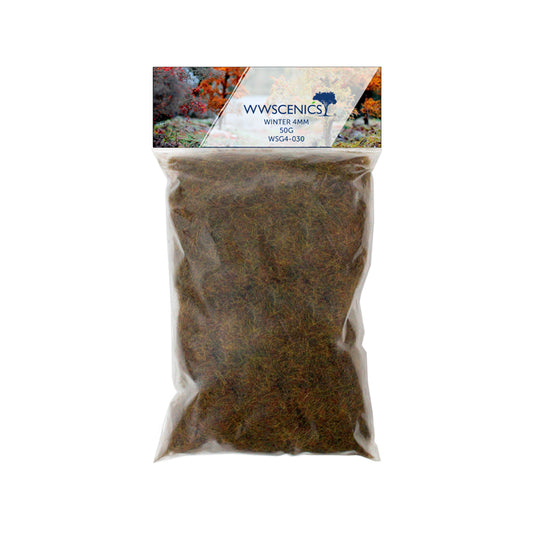 WWScenics Refill 500ml 4mm Winter 50g Model Rail Scenics G4-030