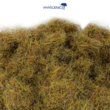 WWScenics 4mm Patchy Static Grass - 500ml Canister Model Rail Scenics G4-044