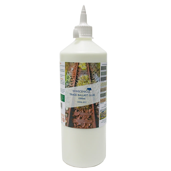 WWScenics Railway Track Ballast Glue 1000ml Model Rail Scenics GL-013