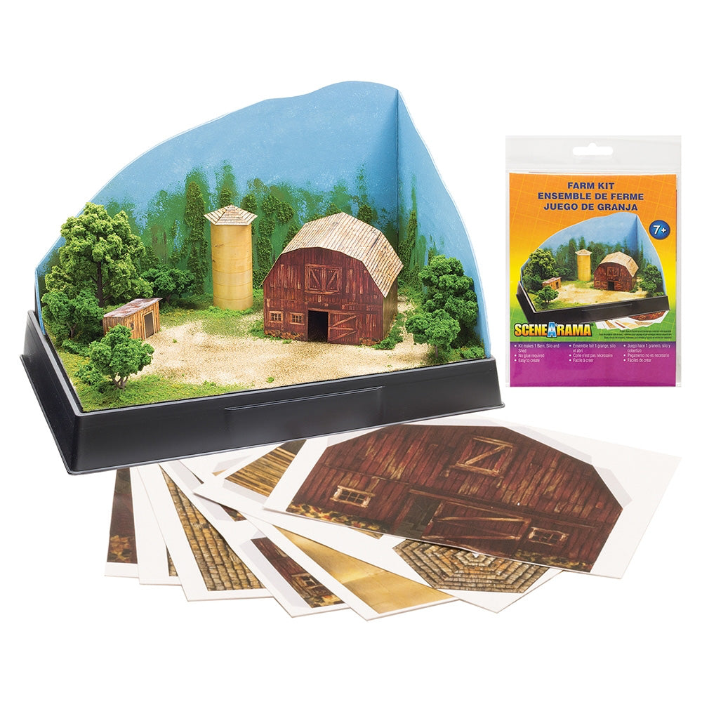 Model Rama Cartonas Scene-A-Rama Farm Kit WSP4241 – Jadlam Toys & Models