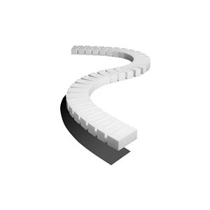 Woodland Scenics ST1406 ½" x 2' Long. Riser (x4)