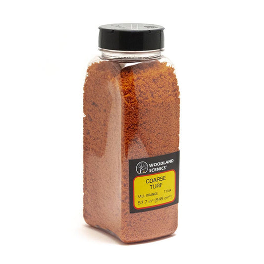 Woodland Scenics T1354 Fall Orange Coarse Turf