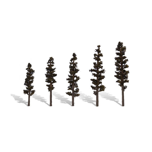 Woodland Scenics TR3560 2 ½"-4" Classic Standing Timber (5/Pk)