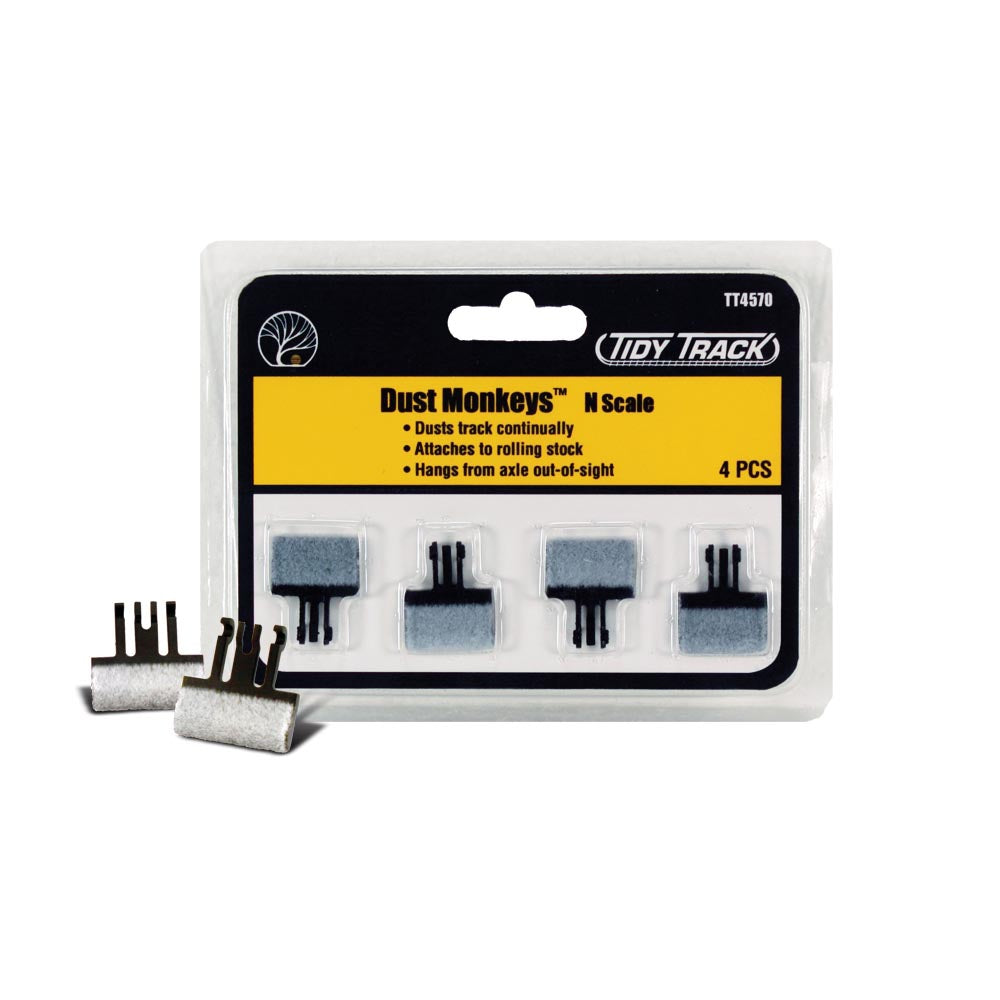 Woodland Scenics TT4570 N Dust Monkeys® N Gauge Tidy Track