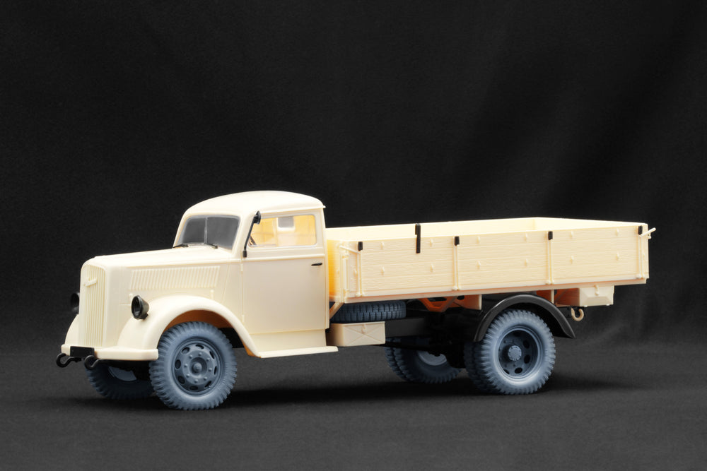 ScaleX Blitz Late v1 Weighted Wheel Set for Italeri 1:24 Model Kits