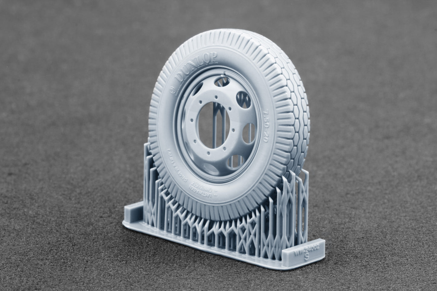 ScaleX Blitz Late v2 Weighted Wheel Set for Italeri 1:24 Model Kits