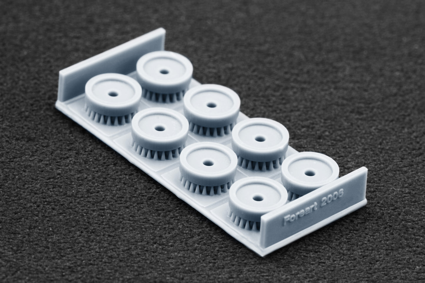 ScaleX Blitz Early v1 Weighted Wheel Set for Italeri 1:24 Model Kits