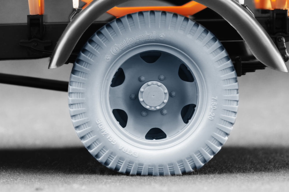 ScaleX Blitz Early v2 Weighted Wheel Set for Italeri 1:24 Model Kits