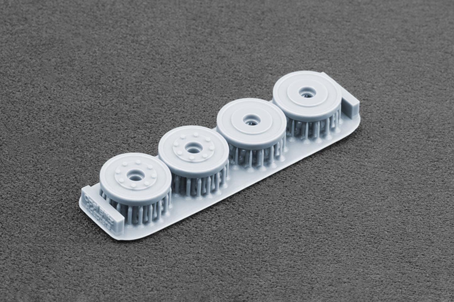 ScaleX Blitz Early Type Disc V1 Weighted Wheel Set For 1:35 Model Kits