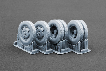 ScaleX Blitz Early Type Disc V2 Ordinary Wheel Set For 1:35 Model Kits