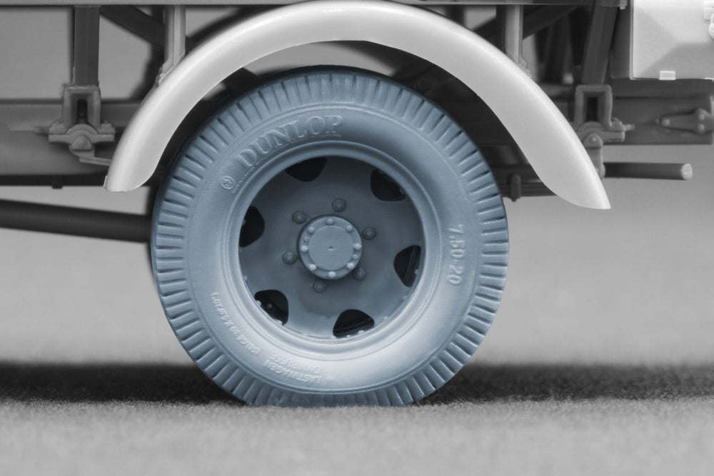 ScaleX Blitz Early Type Disc V2 Weighted Wheel Set For 1:35 Model Kits