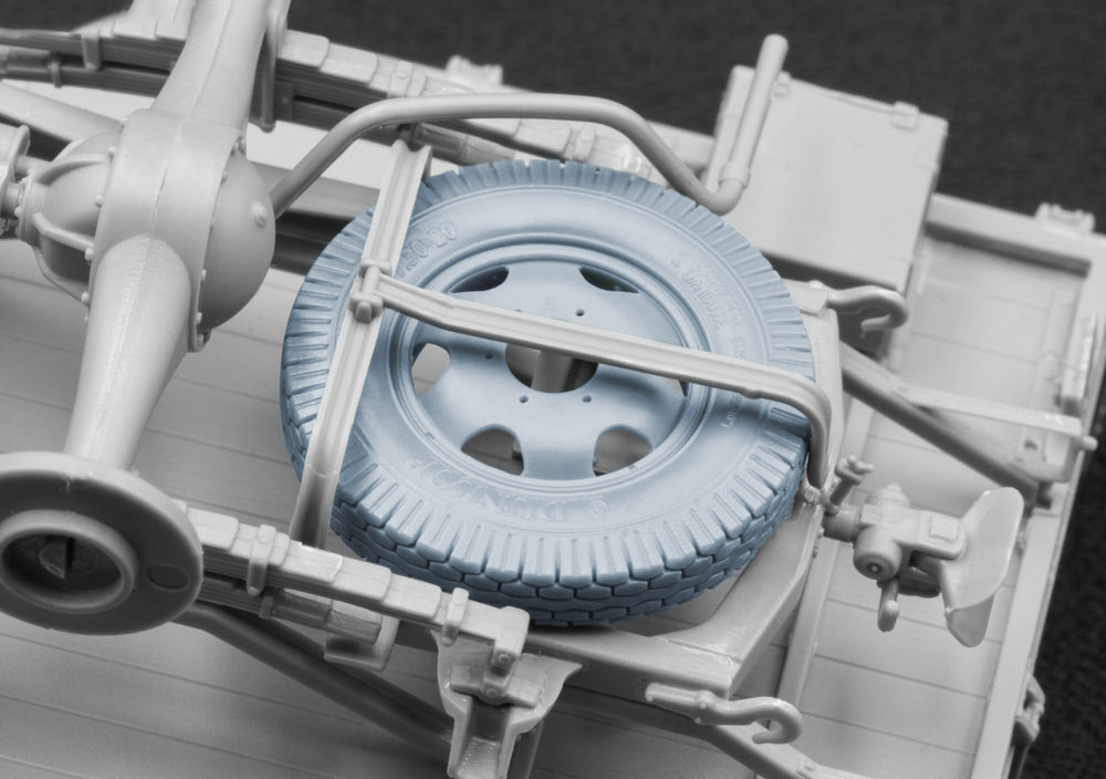 ScaleX Blitz Early Type Disc V2 Weighted Wheel Set For 1:35 Model Kits