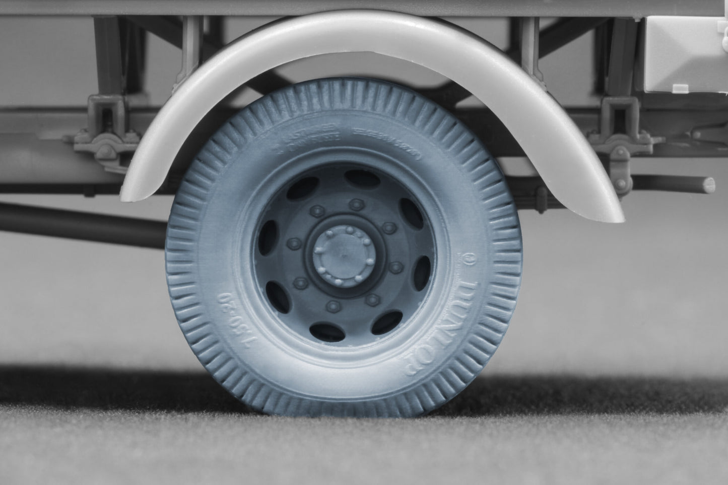 ScaleX Blitz Late Type Disc V2 Weighted Wheel Set For 1:35 Model Kits