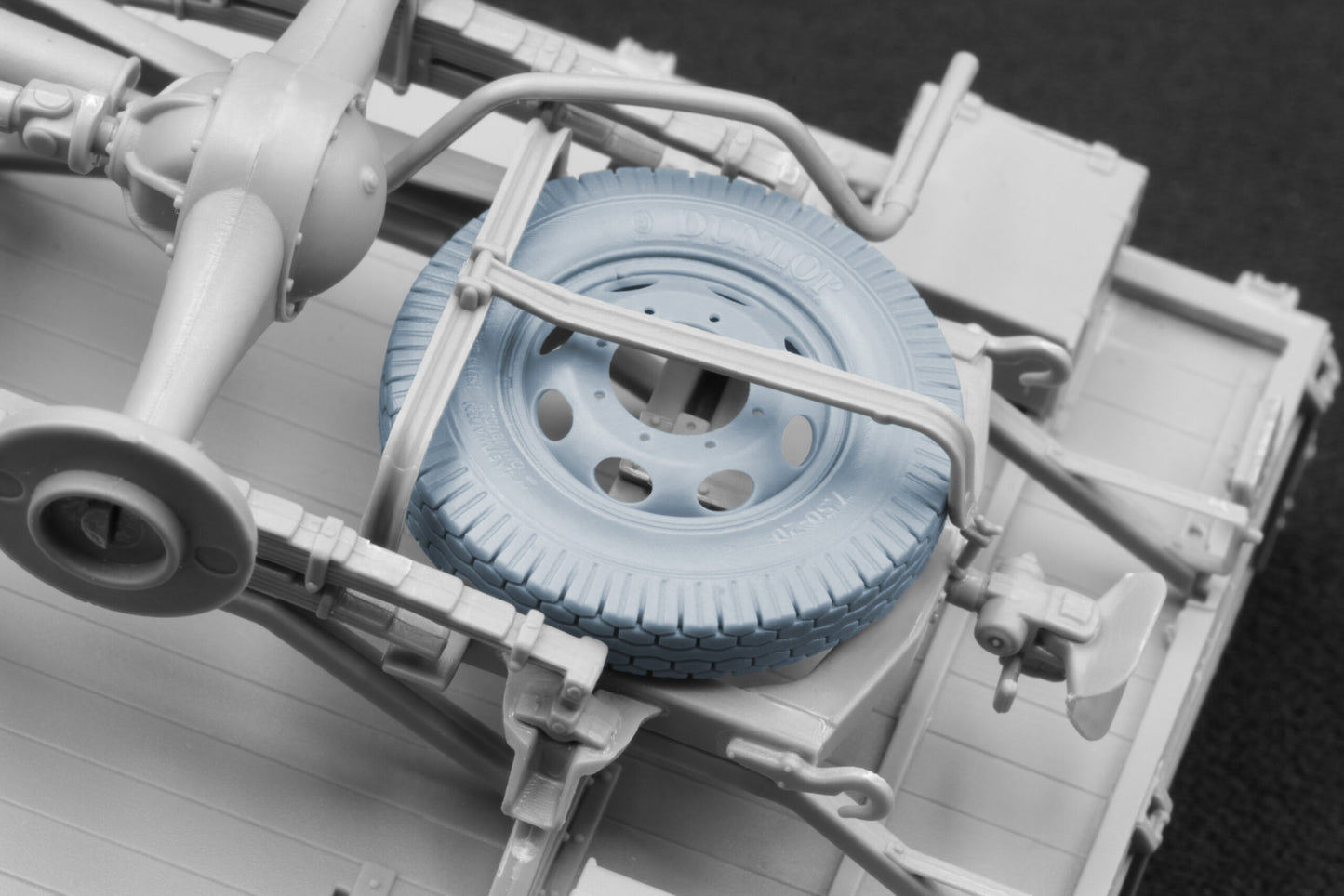 ScaleX Blitz Late Type Disc V2 Weighted Wheel Set For 1:35 Model Kits