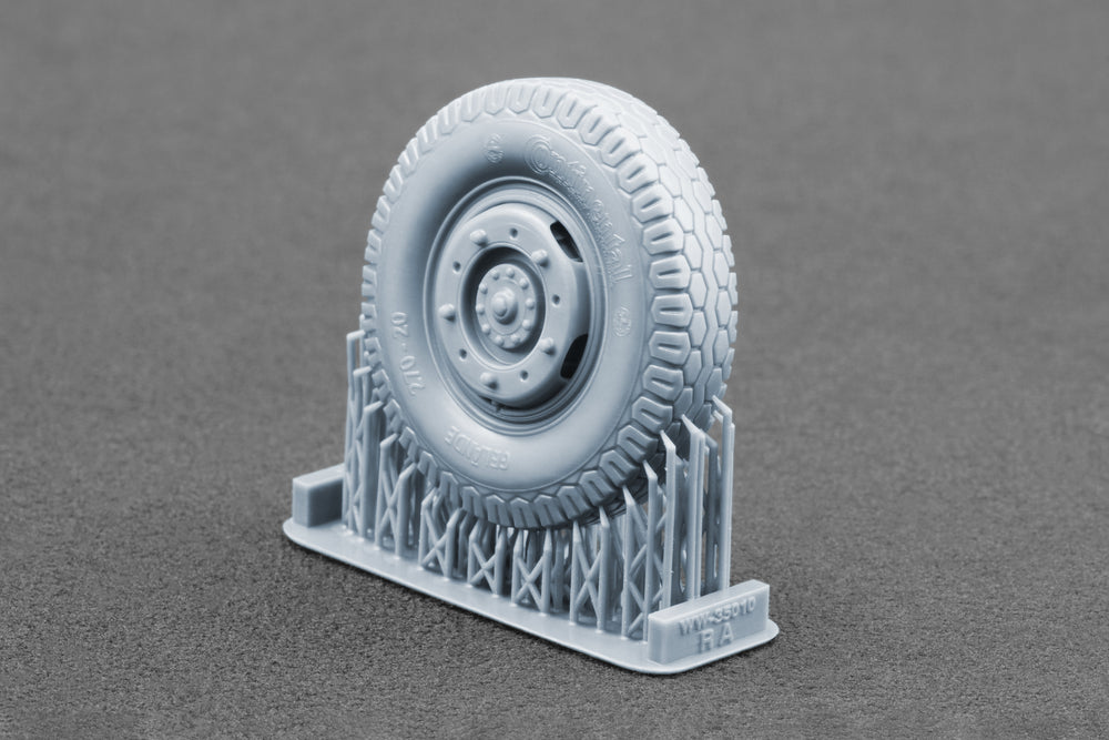 ScaleX Sd.Kfz. 234 Puma v1 Ordinary Wheel Set For 1:35 Model Kits