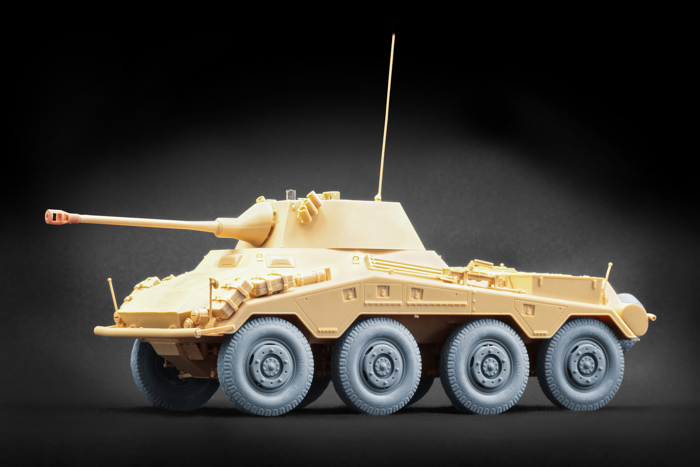 ScaleX Sd.Kfz. 234 Puma v1 Ordinary Wheel Set For 1:35 Model Kits