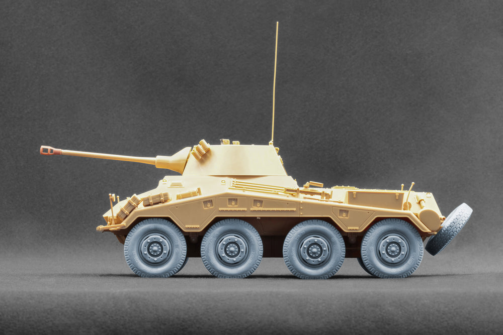 ScaleX Sd.Kfz. 234 Puma v1 Weighted Wheel Set For 1:35 Model Kits