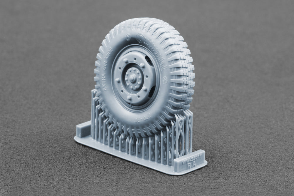 ScaleX Sd.Kfz. 234 Puma v2 Ordinary Wheel Set For 1:35 Model Kits