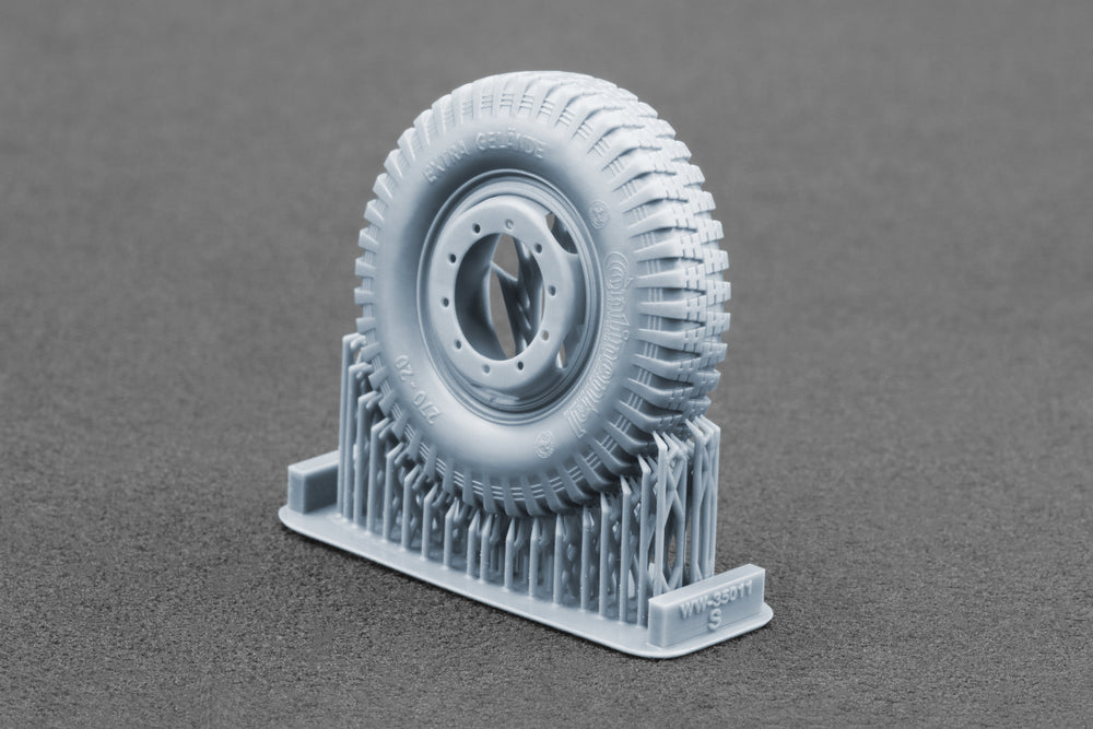 ScaleX Sd.Kfz. 234 Puma v2 Weighted Wheel Set For 1:35 Model Kits