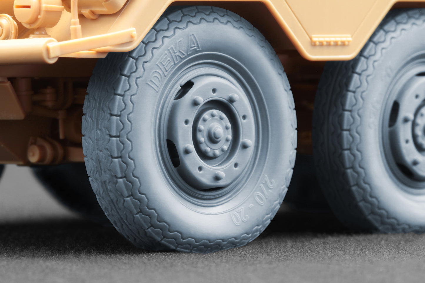 ScaleX Sd.Kfz. 234 Puma v3 Weighted Wheel Set For 1:35 Model Kits