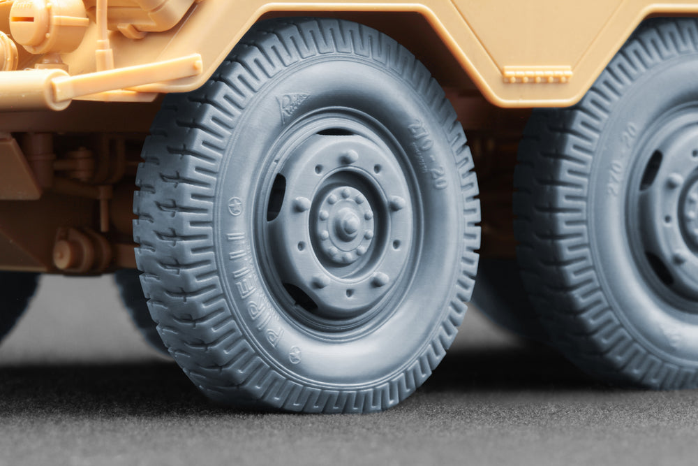 ScaleX Sd.Kfz. 234 Puma v4 Weighted Wheel Set For 1:35 Model Kits