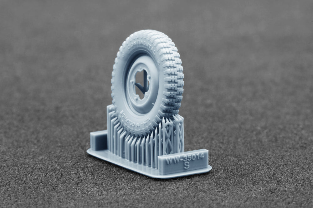 ScaleX Schwimmwagen Gelände v1 5.25-16 Ordinary WheelSet 1:35 Model Kit WW-35014