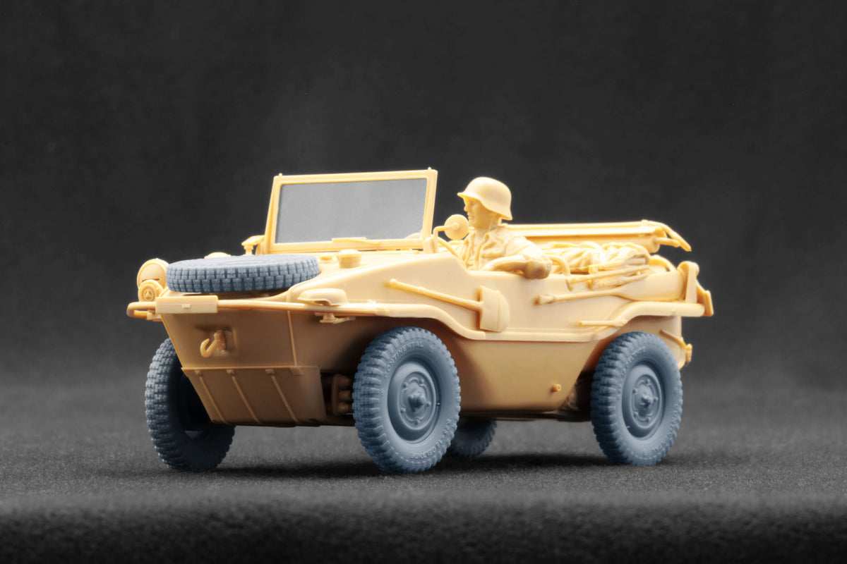 ScaleX Schwimmwagen Gelände v1 5.25-16 Ordinary WheelSet 1:35 Model Kit WW-35014
