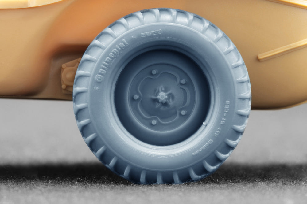 ScaleX Schwimmwagen Gelände v2 200-16 Ordinary Wheel Set 1:35 Model Kit WW-35015