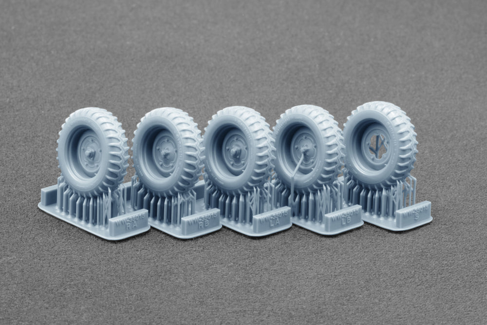 ScaleX Schwimmwagen Gelände v2 200-16 Ordinary Wheel Set 1:35 Model Kit WW-35015